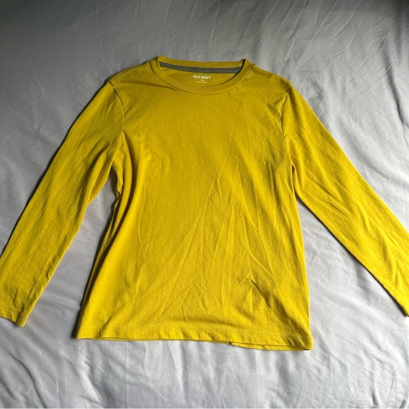 old navy mustard yellow long sleeve - Picture 1 of 2